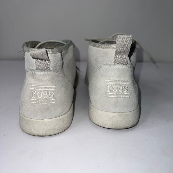 BOBS By Sketchers  Memory Foam Comfort Booties Suede Leather Size 7 - Picture 4 of 9